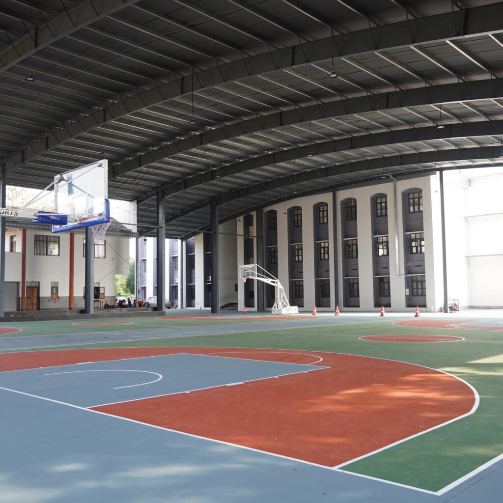 Build a Sports Court in a School 