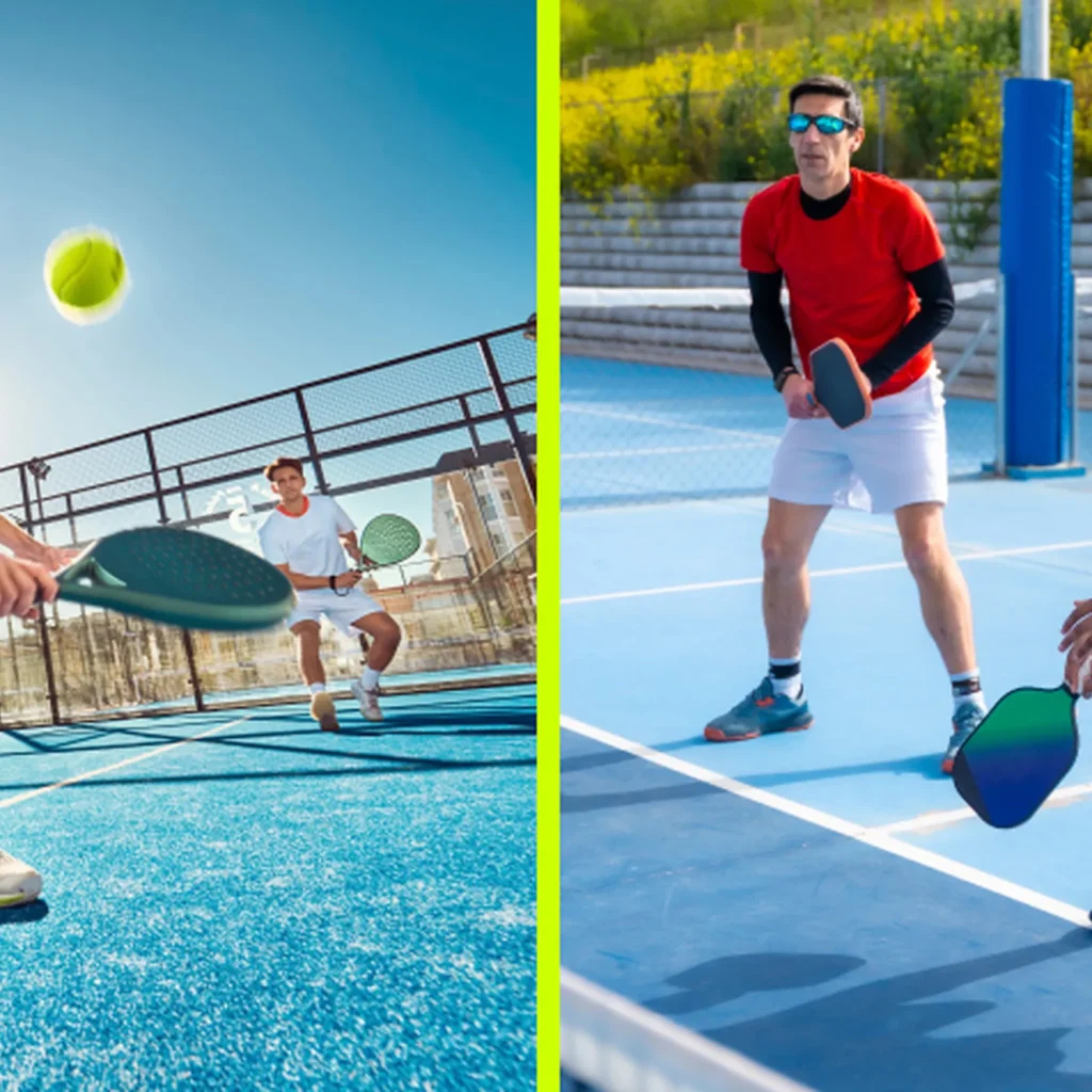 Padel vs Pickleball Court